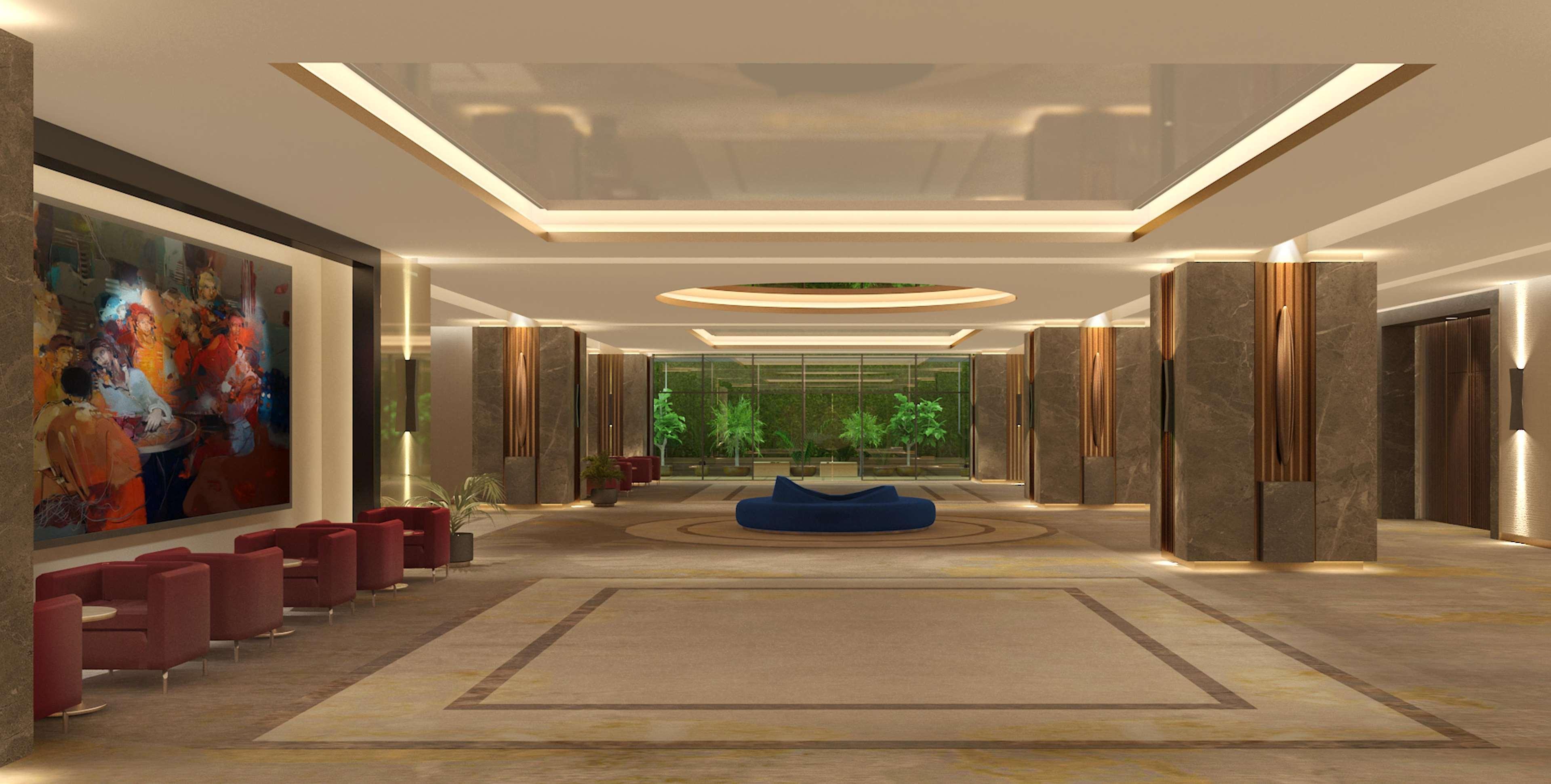 Hilton Istanbul Maslak Hotel Exterior photo The lobby of the hotel